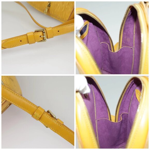 LOUIS VUITTON Epi Mabillon Backpack Yellow - Picture 14 of 15